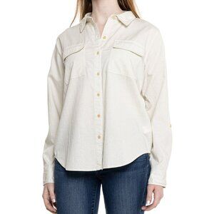 Lucky Brand Women's Long Sleeve Utility Shirt Pockets Size S New with Tag
